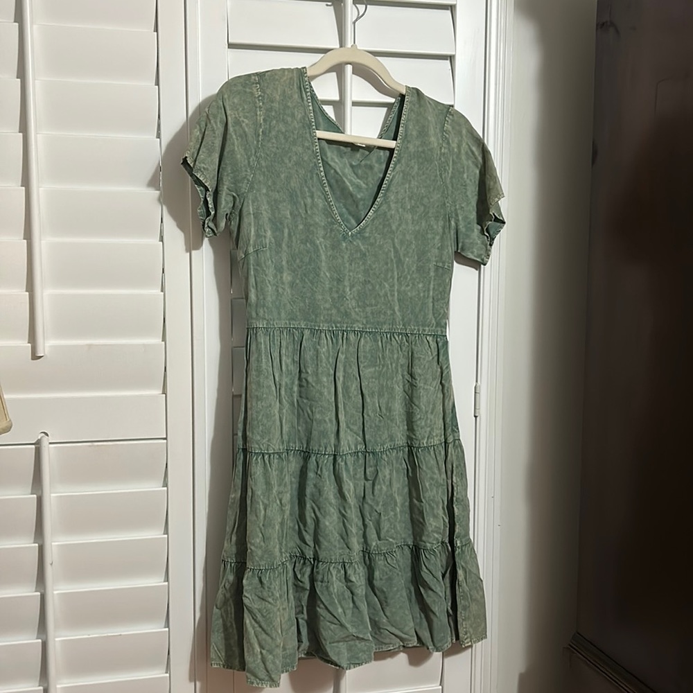Green dress